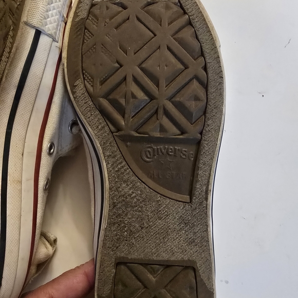 Converse Womens White All Star Sneakers - Picture 5 of 8